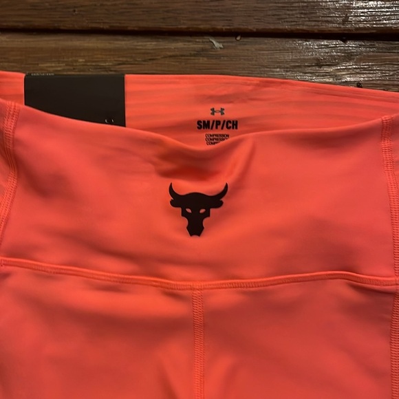 Under Armour Project Rock Heat Gear Compression Ankle LeggingsSize SM - Picture 7 of 9